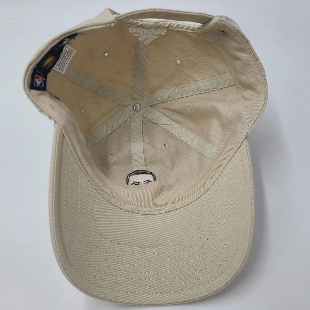 Golden State Warriors‎ Hat Strapback Adidas Beige NBA Basketball Stephen Curry